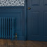 CI-SH645-LG-207-DEEP-SPACE-BLUE - Shelbourne Blue 3 Column Victorian Cast Iron Radiator H645mm x W457mm CI-SH645-LG-207-DEEP-SPACE-BLUE - Shelbourne Blue 3 Column Victorian Cast Iron Radiator H645mm x W457mm